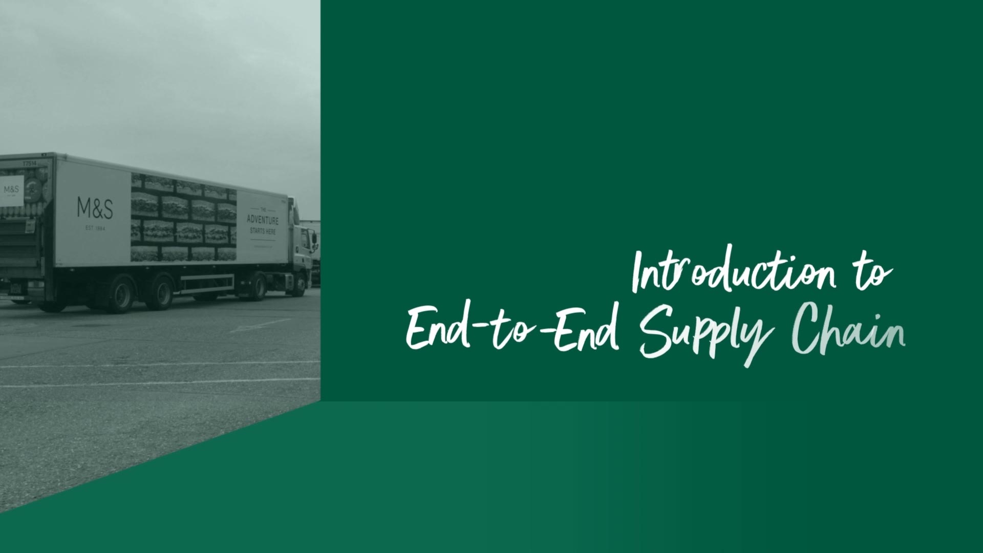 5 Intro to end to end supply chain